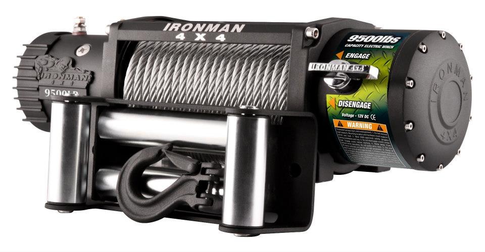 Ironman 4x4 - elektrische Seilwinde 9500lb/ 4310kg 12V mit
